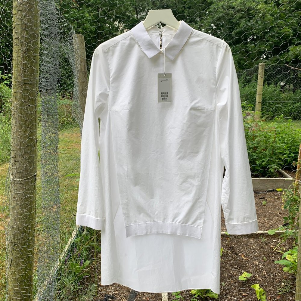 COS white tunic